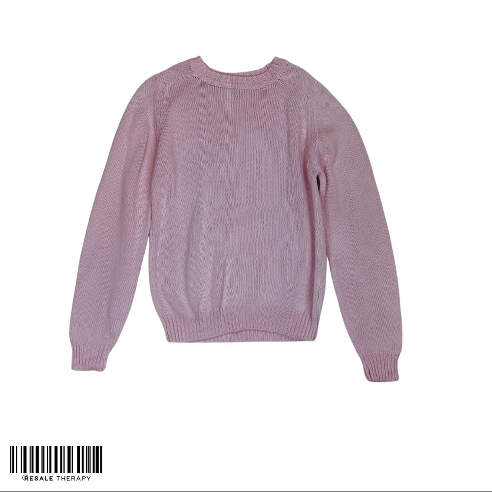 Land’s End pink ladies sweater